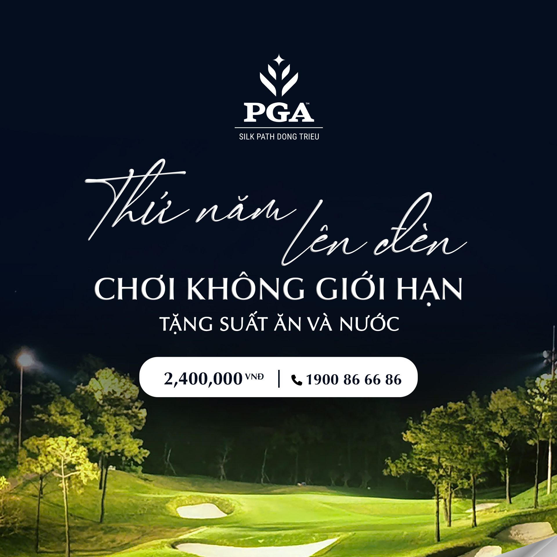 UNLIMITED NIGHT GOLF ON THURSDAY