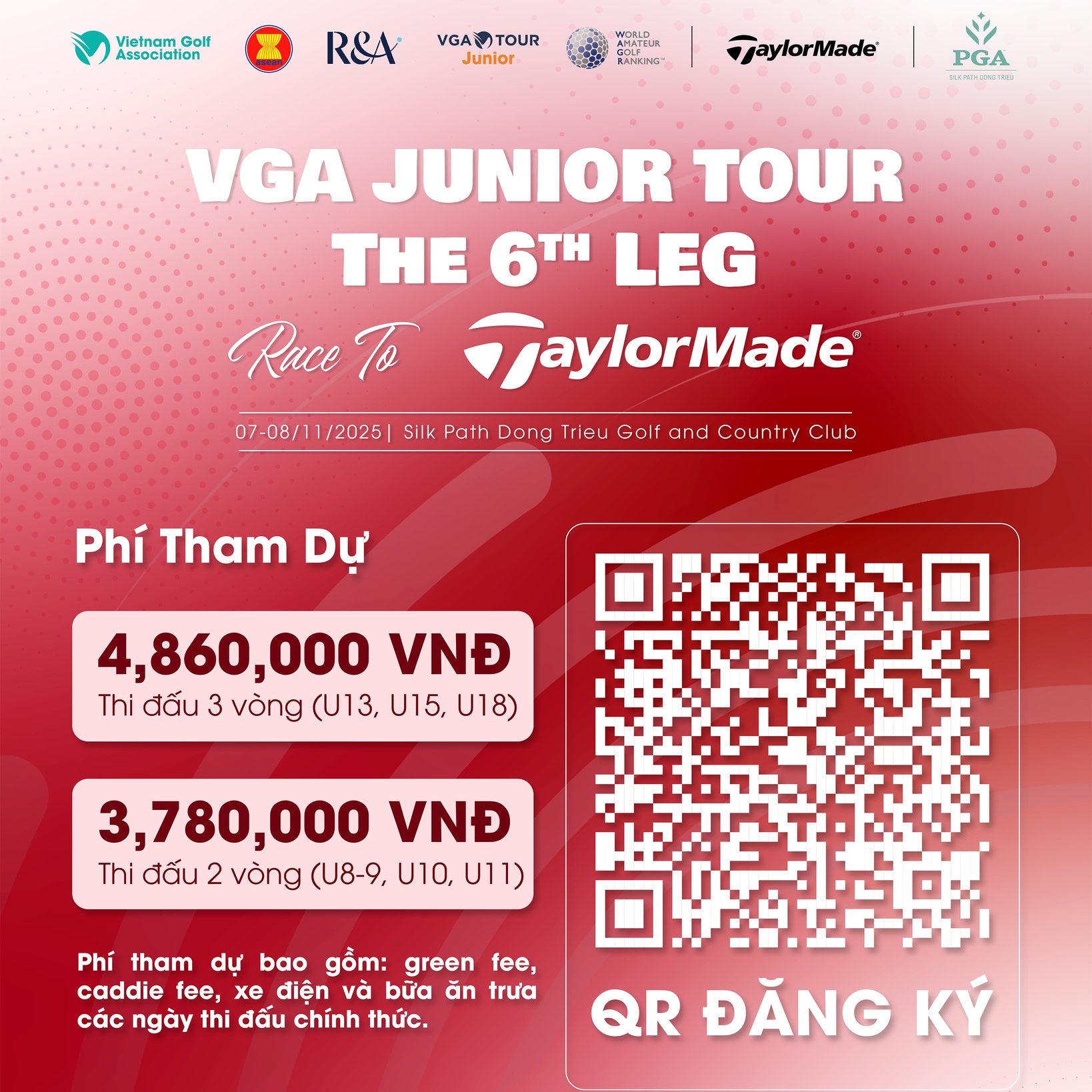 Chặng 6 VGA Junior Tour 2025: Chinh phục thử thách tại PGA Silk Path Đông Triều