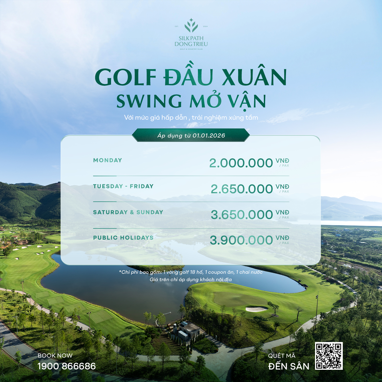 GOLF ĐẦU XUÂN – SWING MỞ VẬN