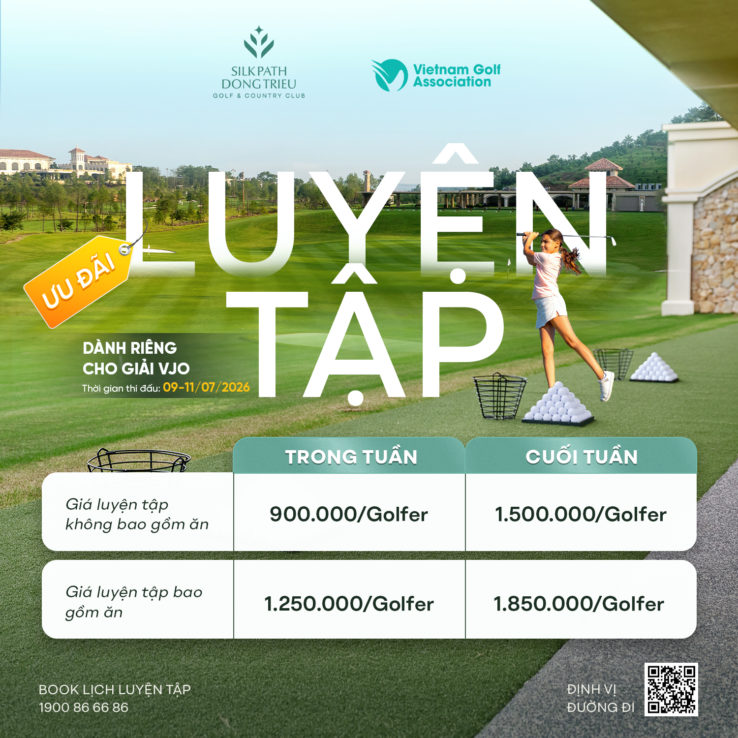 EXCLUSIVE OFFERS FOR THE VIETNAM JUNIOR CHAMPIONSHIP (VJO)